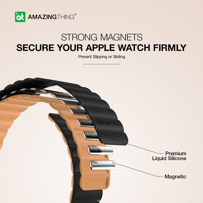 Smoothie Pro Mag Magnetic Watch Band untuk Apple Watch All Series