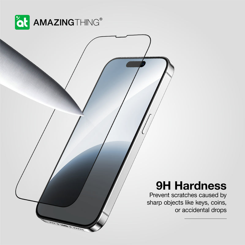 Radix Anti-Reflection 3D Tempered Glass Screen Protector for iPhone 15 Pro