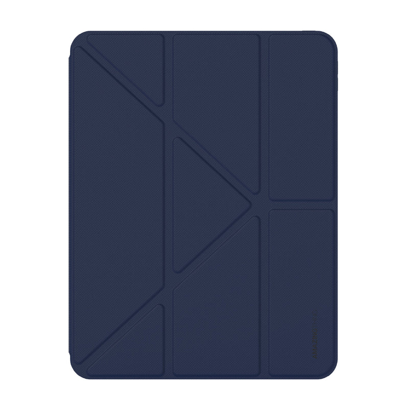 Anti-Bacterial Protection Evolution Folio iPad Case - Blue