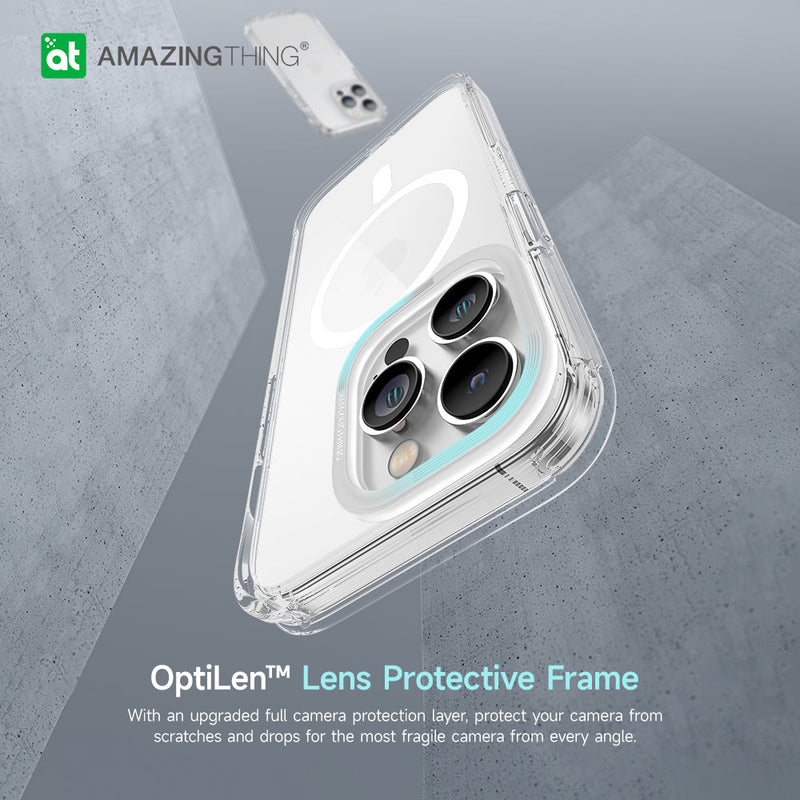 MAG 14 FT Drop-proof Case | iPhone 14 Pro | Pro Max | Clear