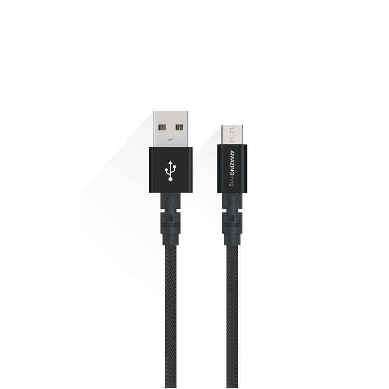 Power Max Plus Anti-Microbial Protection Micro to USB-A Cable