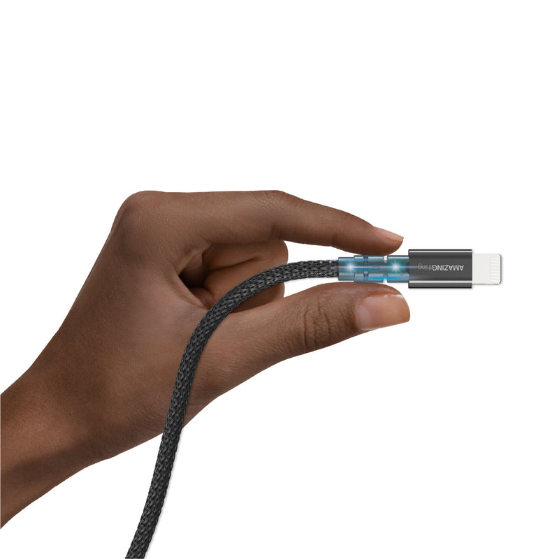 Power Max Plus Anti-microbial Protection Lightning to USB Cable (MFI)