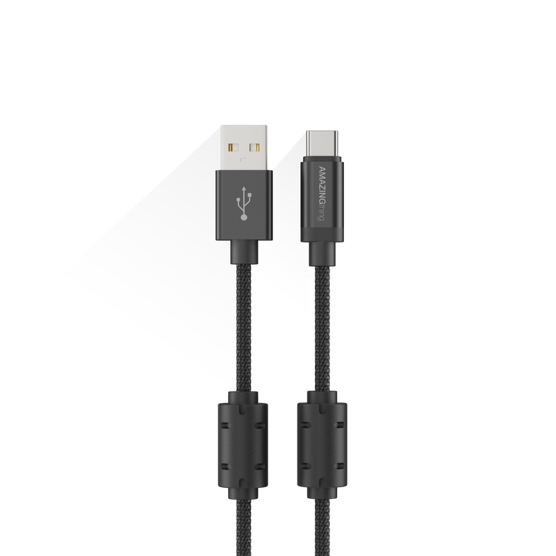 Power Max Pro Type C to USB-A Charging Cable with Dual Ferrite Ring | 3M