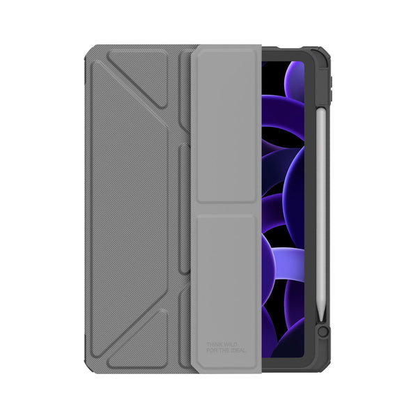 TITAN PRO Shock-Absorption Drop Proof Case for iPad Air 5/4 10.9 inch | Grey