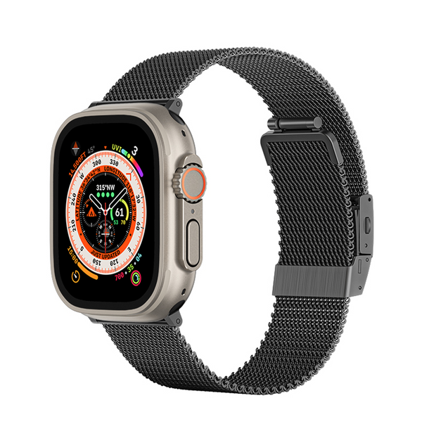 Titan Metal II Milanese Watch Band for Apple Watch Ultra/8/7/6 series