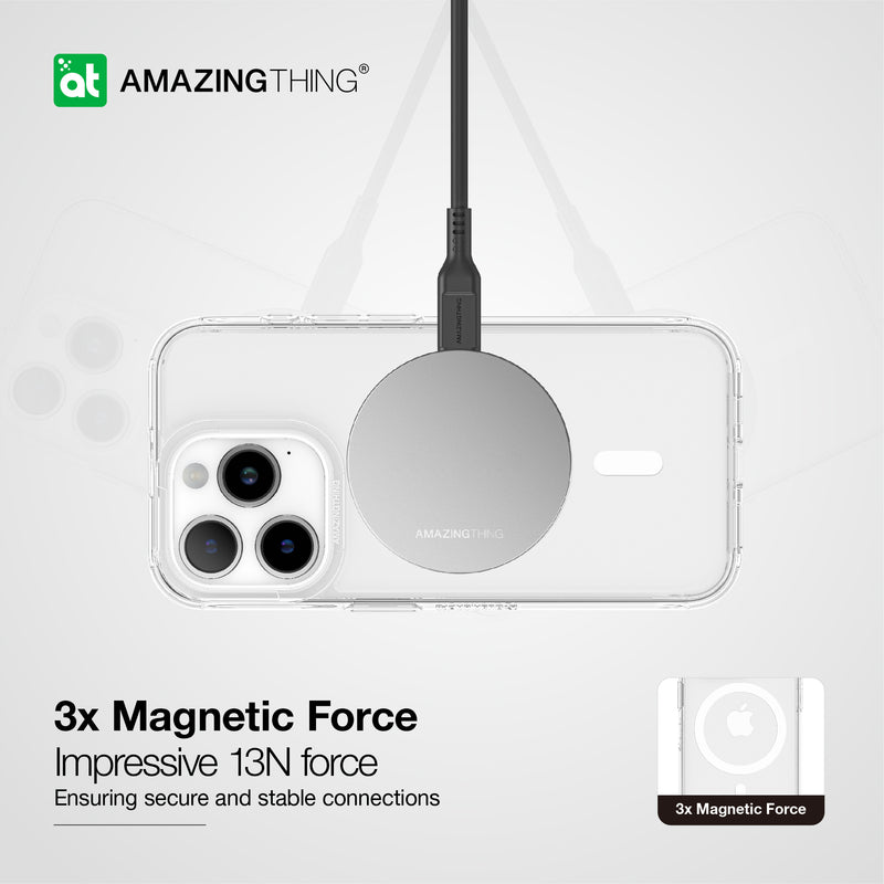 Minimale magnetische Hülle | iPhone 15 Pro