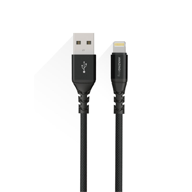 Power Max Plus Anti-microbial Protection Lightning to USB Cable (MFI)
