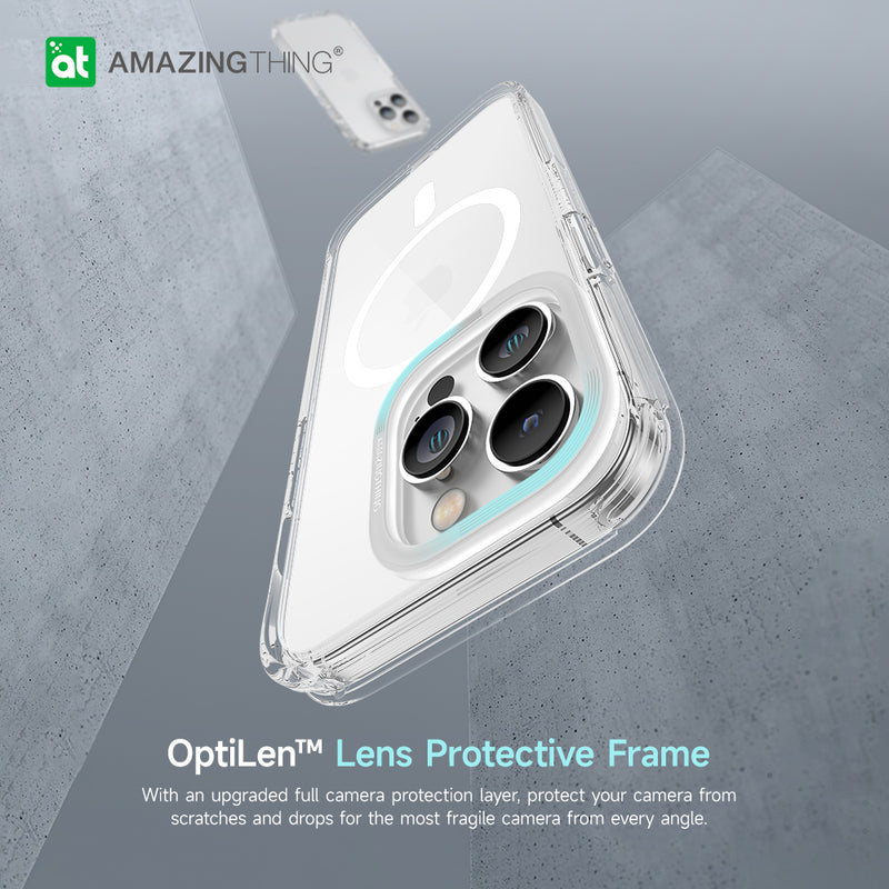 磁吸防摔手機保護殼| iPhone 14 Pro | Pro Max | 透明