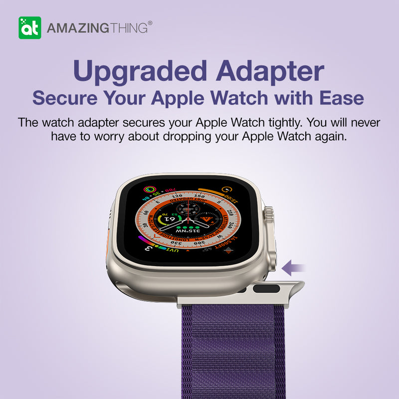 Apple Watch 運動錶帶TITAN SPORT手錶帶 舒適彈性物料 G型錶帶扣輕鬆調節長度