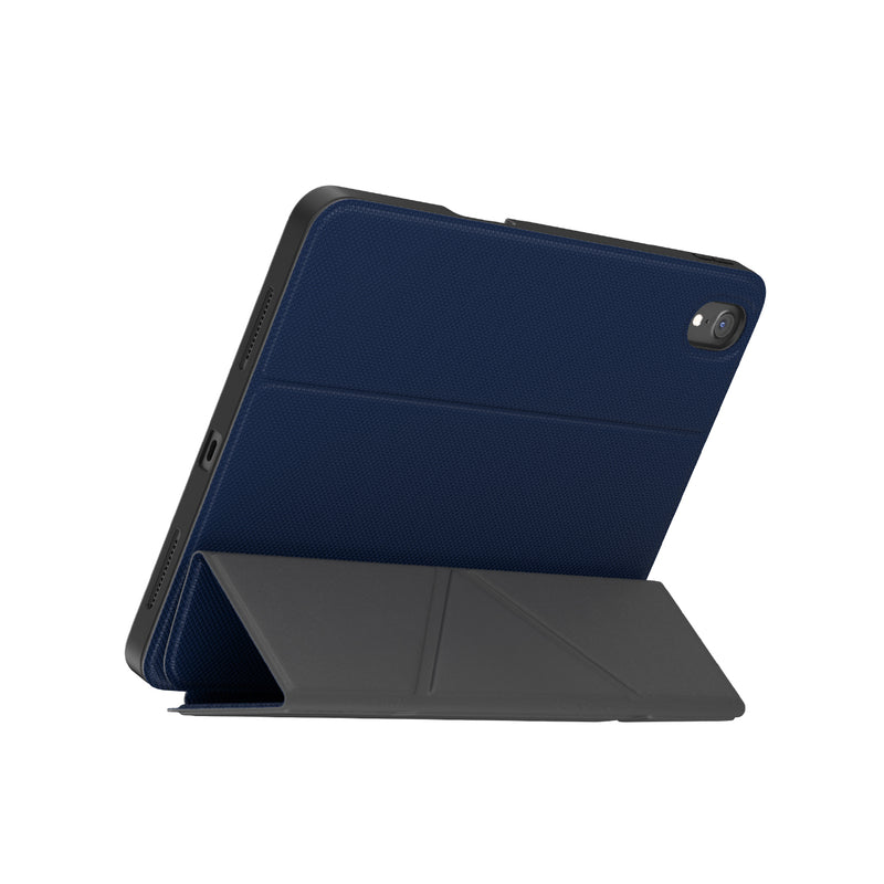 Anti-Bacterial Protection Evolution Folio iPad Case - Blue