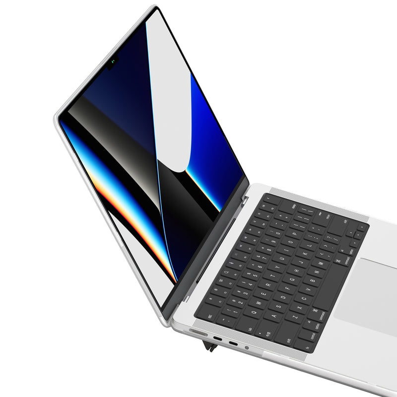 Marsix Pro 機箱帶磁性筆記本電腦支架 | Macbook13.6 Air 2022 |粉色的